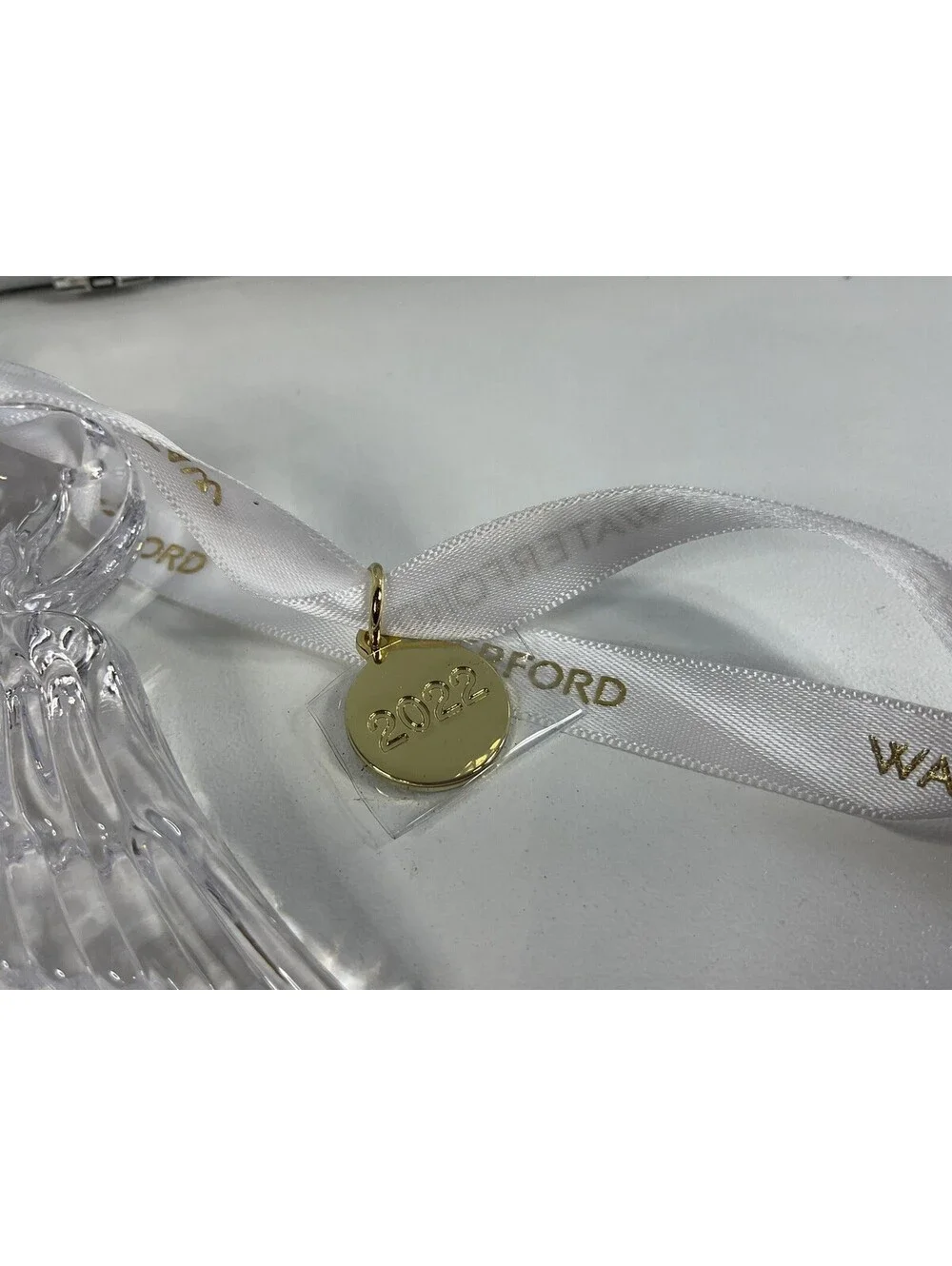 Waterford 2022 Cut Crystal Angel Ornament NIB